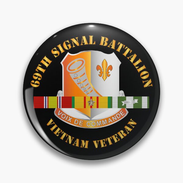 Item preview, 69th Signal Battalion - Vietnam Veteran w VN SVC CEN designed and sold by Military Insignia Products.