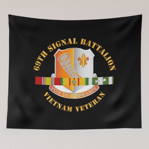 Item preview, 69th Signal Battalion - Vietnam Veteran w VN SVC CEN designed and sold by Military Insignia Products.