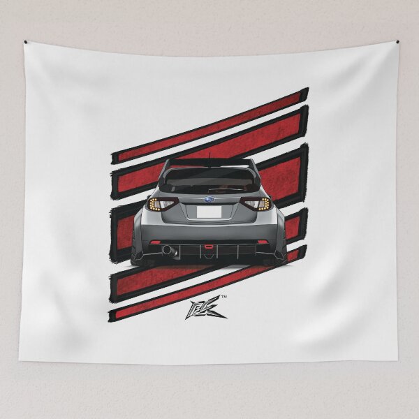 Item preview, widebody subie hatchback gray  designed and sold by NaquashM.