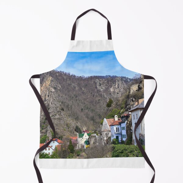 Item preview, Old houses Durnstein Austrian Danube town in the Wachau Valley designed and sold by goceris.