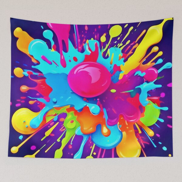 Item preview, Vibrant Color Explosion: A Visual Feast designed and sold by Health And Fitness Posts e-Store.