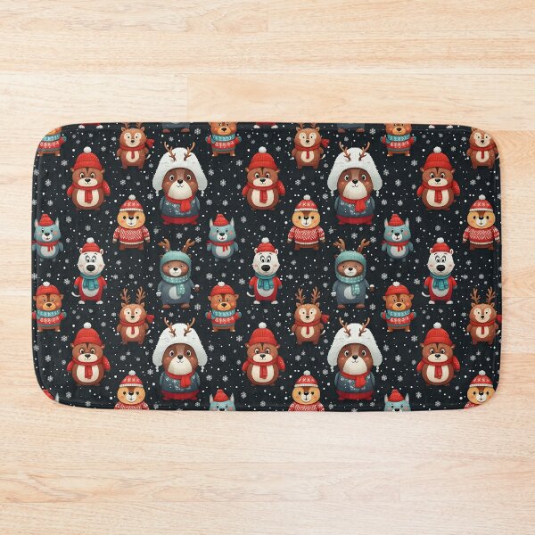 Item preview, Cute Winter Animals | Winter Animals Pattern | Matching Family Winter Outfit designed and sold by PinkGoddessLove.