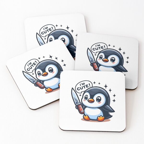 Item preview, Penguin I'm Cute! designed and sold by Anupios.