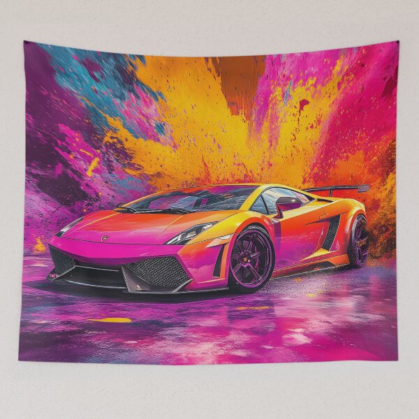 Aperçu de l'œuvre Série Colorburst : Lamborghini Gallardo n° 7 créée et vendue par MyNameisntZ.