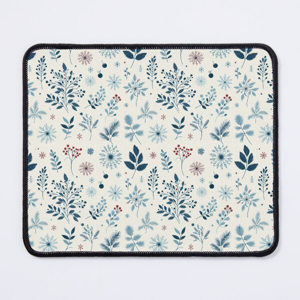 Item preview, Winter Wonderland Botanical Pattern designed and sold by SipandStan.