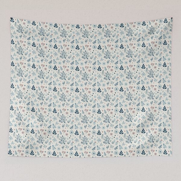 Item preview, Winter Wonderland Botanical Pattern designed and sold by SipandStan.