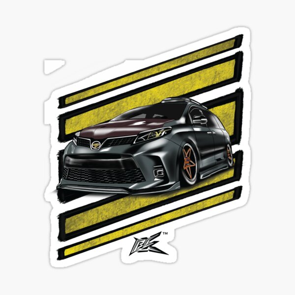 Item preview, toyota sienna mpv dual tone  designed and sold by NaquashM.