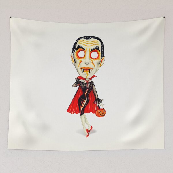 Item preview, Halloween Trick or Treater : Vampire Woman designed and sold by Kelly  Gilleran.