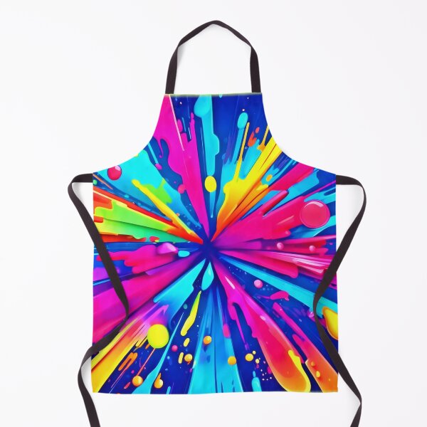 Item preview, Colorful Chaos: Paint Splatter Abstract Art designed and sold by Health And Fitness Posts e-Store.