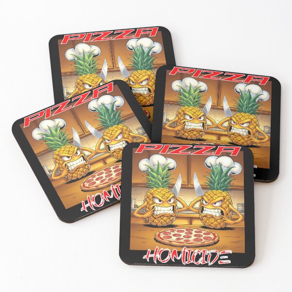 Item preview, Pizza Homicide designed and sold by GeeksLoveDogs.