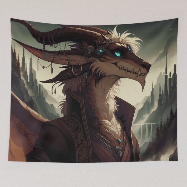 Item preview, Noble Guardian of the Peaks designed and sold by nikkolaus.
