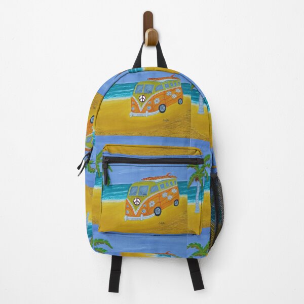 Item preview, Campervan at the beach designed and sold by Odepeintre.