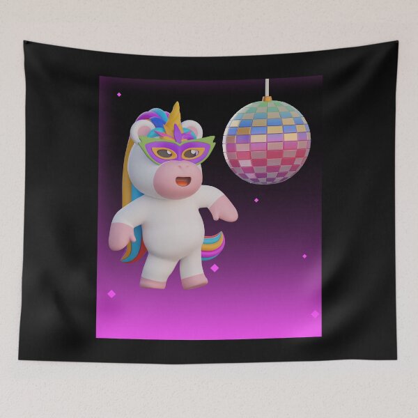 Item preview, UNICORN GRAPHIC DISCO-CORN DESIGN  designed and sold by OnlineTshirtMan.