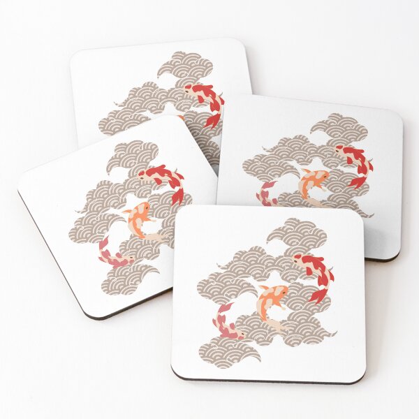 Item preview, Koi Fish, Japanese Clouds, Tokyo Style, Fish, Harajuku Asian Koi Pond y2k designed and sold by StilePazzia.
