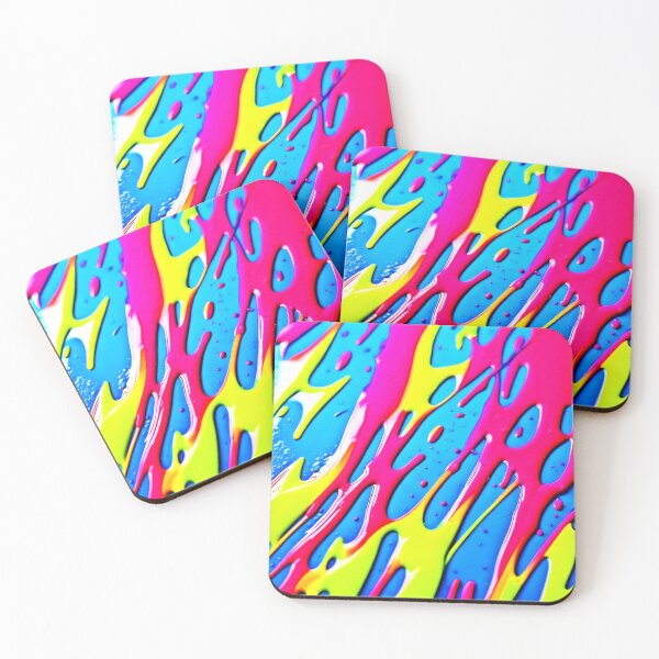 Item preview, Fluid Colors: A Dripping Abstract Masterpiece designed and sold by Health And Fitness Posts e-Store.