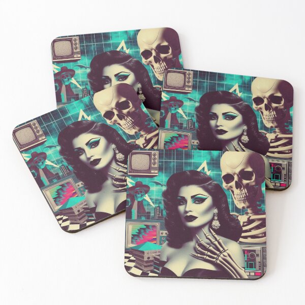 Item preview, 80s Style Horror Woman designed and sold by PulpVintage.