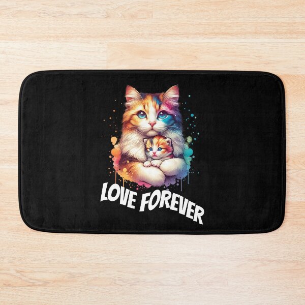 Item preview, Cat mother with child - Love forever designed and sold by ReneMM.