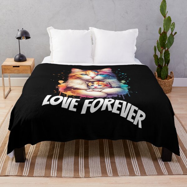 Item preview, Cat mother with child - Love forever designed and sold by ReneMM.