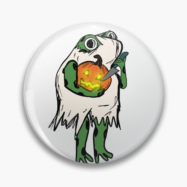 Item preview, ghost frog designed and sold by Sitcomabed.