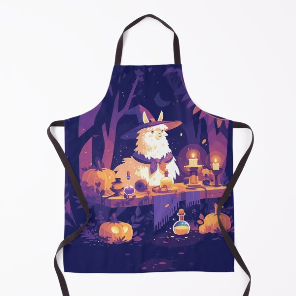 Item preview, Wizard Llama in the forest designed and sold by WoollenLlama.