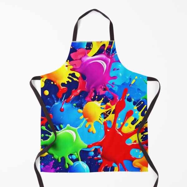 Item preview, Vibrant Paint Splatters: A Bold Colors Statement designed and sold by Health And Fitness Posts e-Store.