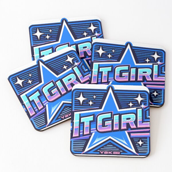 Item preview, IT GIRL blue Y2K Star designed and sold by LEYLA Hunter.