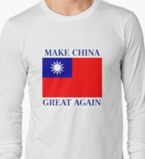 Make China Great Again - KMT Republic of China Long Sleeve T-Shirt