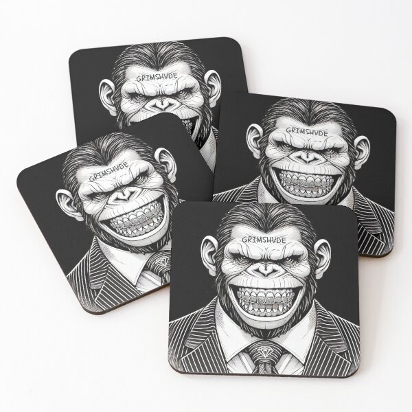 Item preview, GRIMSHVDE Gorilla Boss – Fierce Urban Streetwear Art designed and sold by GRIMSHVDE.