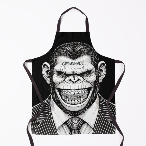 Item preview, GRIMSHVDE Gorilla Boss – Fierce Urban Streetwear Art designed and sold by GRIMSHVDE.