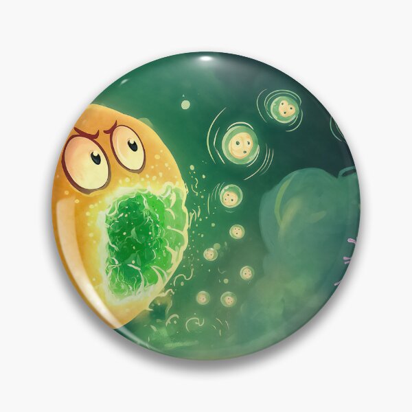 Item preview, Coccidioides Spherule Vs Macrophage designed and sold by Yoshokie.