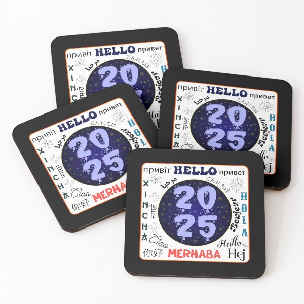 Item preview, Hello 2025 Happy New Year designed and sold by shuttermarket.