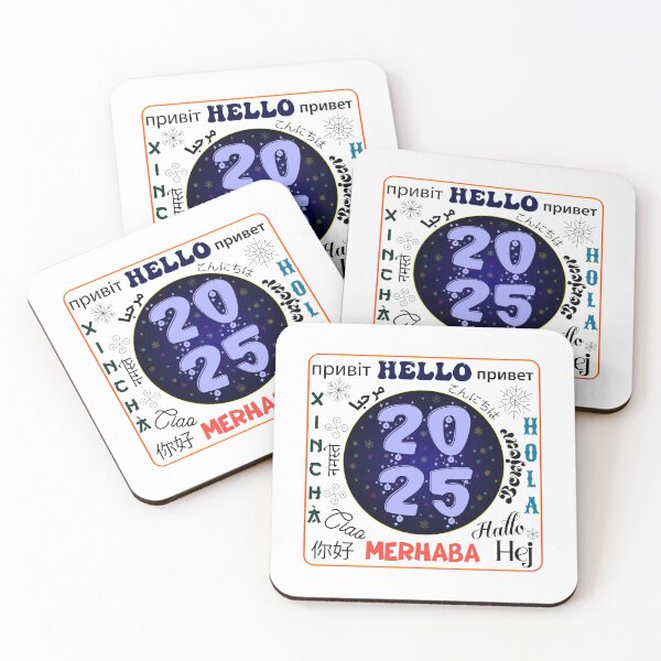 Item preview, Hello 2025 Happy New Year designed and sold by shuttermarket.