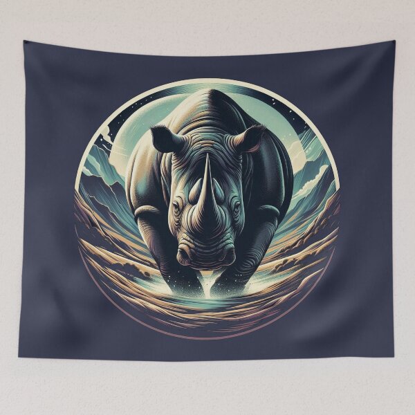 Item preview, Conservation Warrior: The Resilient Rhino designed and sold by communedesigns.