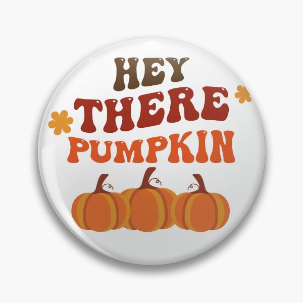 Item preview, Hey There Pumpkin Retro Sticker designed and sold by Klaudesign.