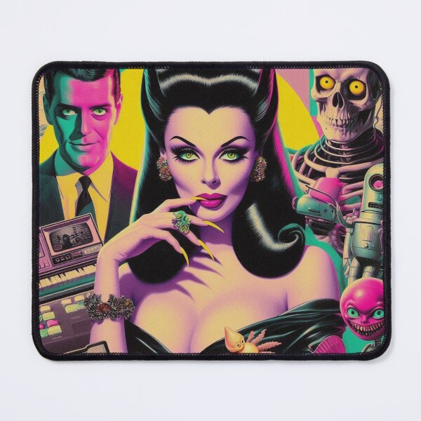 Item preview, Retrowave Gothic Woman designed and sold by PulpVintage.