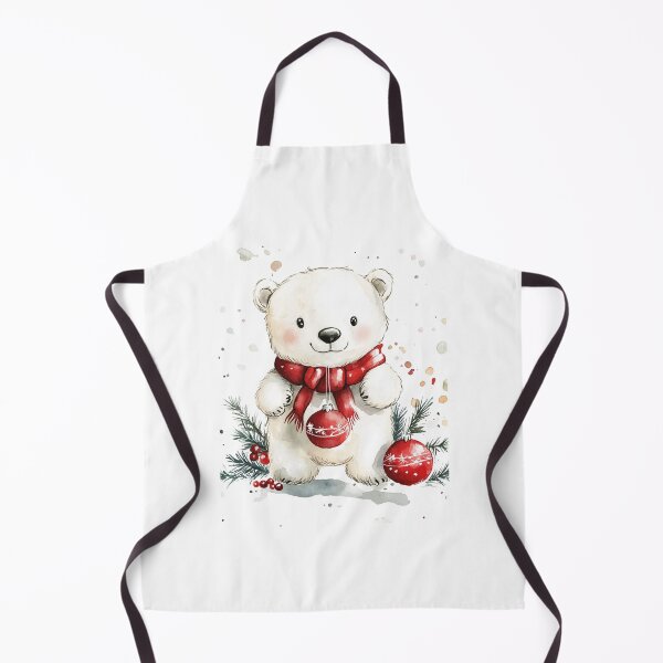 Item preview, Christmas Bear cute and smiling designed and sold by GinnyGi.
