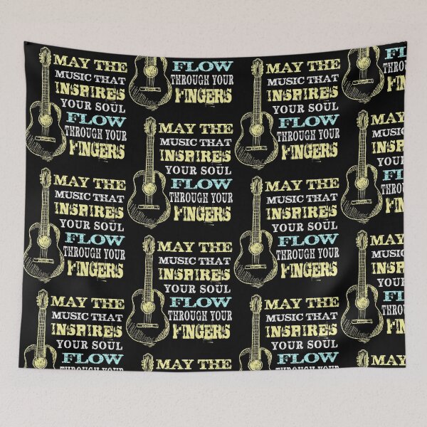 Item preview, May The Music Flow Through Your Fingers designed and sold by mebyme.