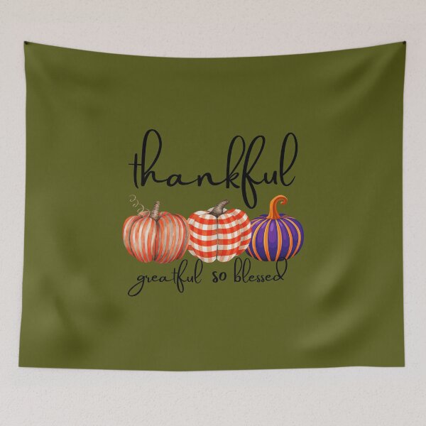 Item preview, Thankful and blessed tee Grateful Hearts Thankful and Blessed T Shirt designed and sold by TrebdoraCrafts.