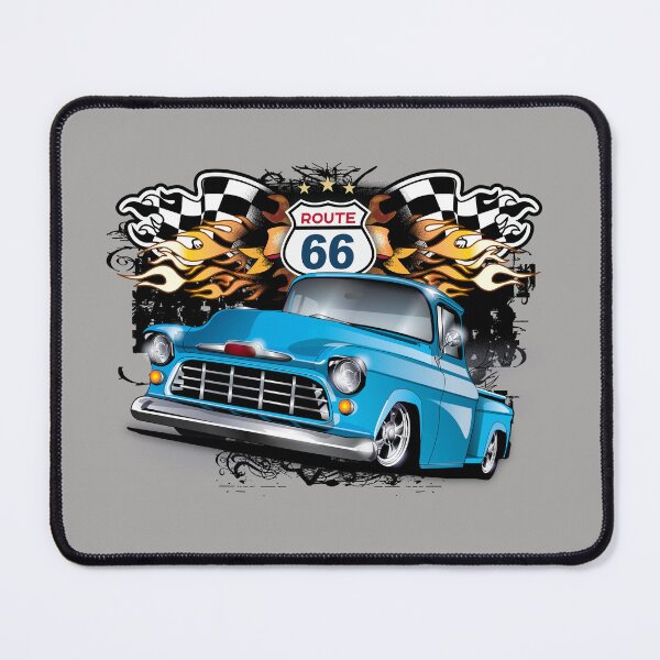 Item preview, Route 66 Racing 55 Chevy Truck designed and sold by ArtWithImpact.