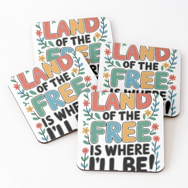 Item preview, The land of the free is where i'll be! designed and sold by Interano.