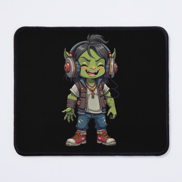 Item preview, Orc Woman: Feel The Bass designed and sold by PixelEyeArts.
