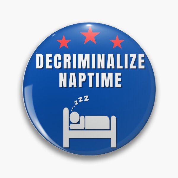 Item preview, Decriminalize Naptime (blue) designed and sold by Kchika268.
