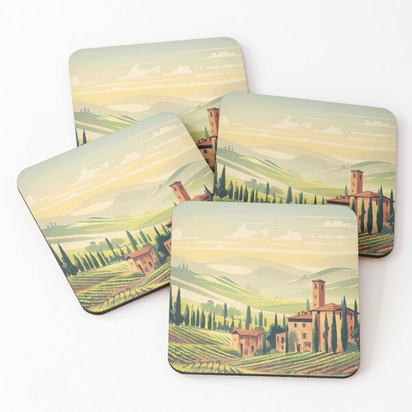 Item preview, Travel Poster - Tuscany designed and sold by Skyeleigh and Spideough.