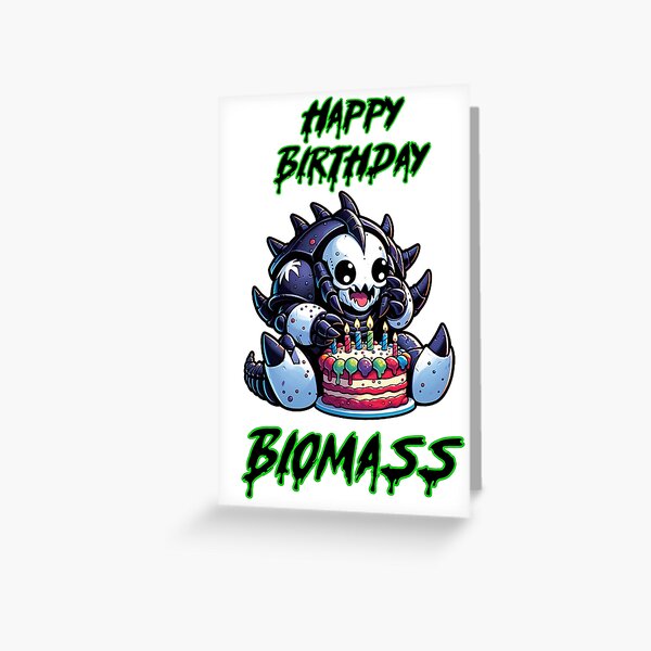 Item preview, Happy Birthday Tyranid Birthday Cake Biomass designed and sold by Truck Stop One.