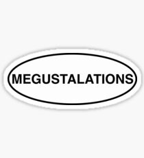 Megustalations Bumper Sticker Sticker