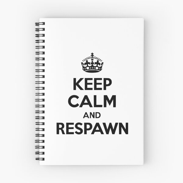 Item preview, Keep Calm and Respawn designed and sold by Frank Ring.