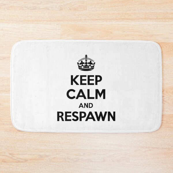 Item preview, Keep Calm and Respawn designed and sold by Frank Ring.