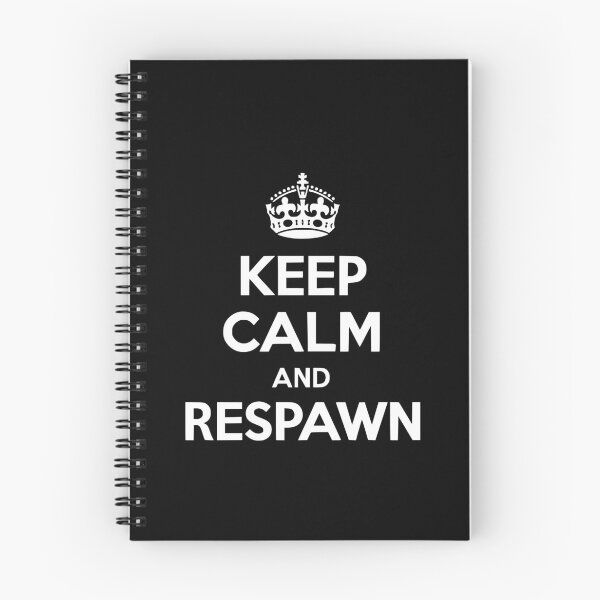 Item preview, Keep Calm and Respawn designed and sold by Frank Ring.