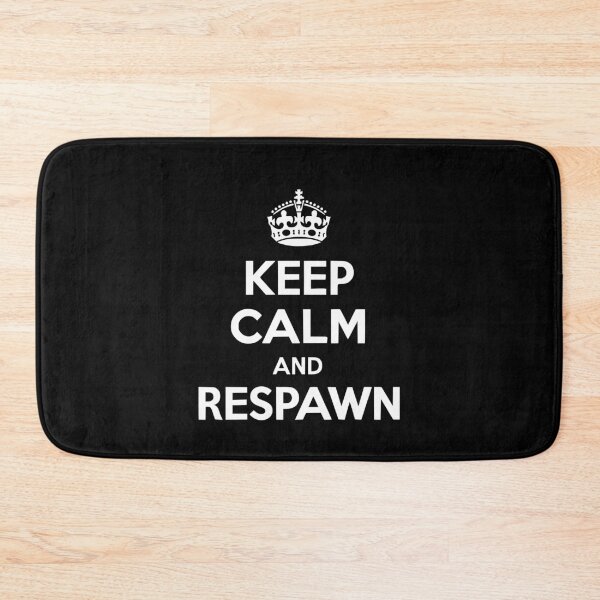 Item preview, Keep Calm and Respawn designed and sold by Frank Ring.