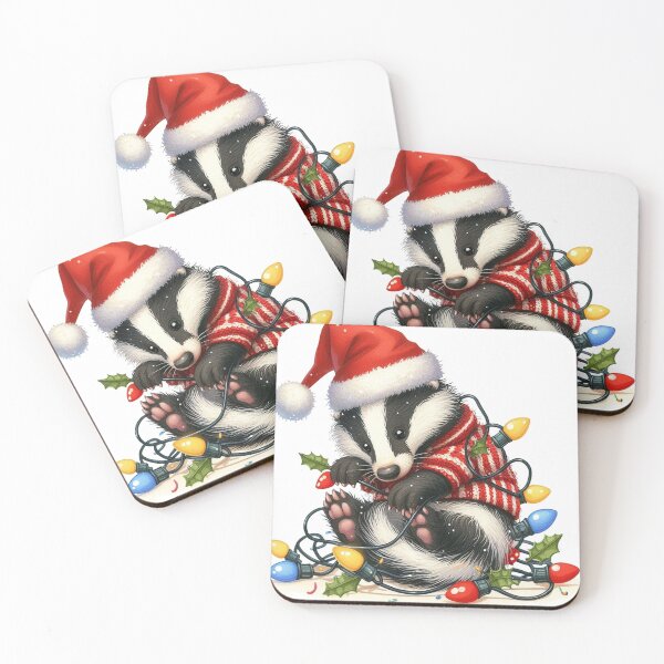 Item preview, Christmas Badger designed and sold by francous03.